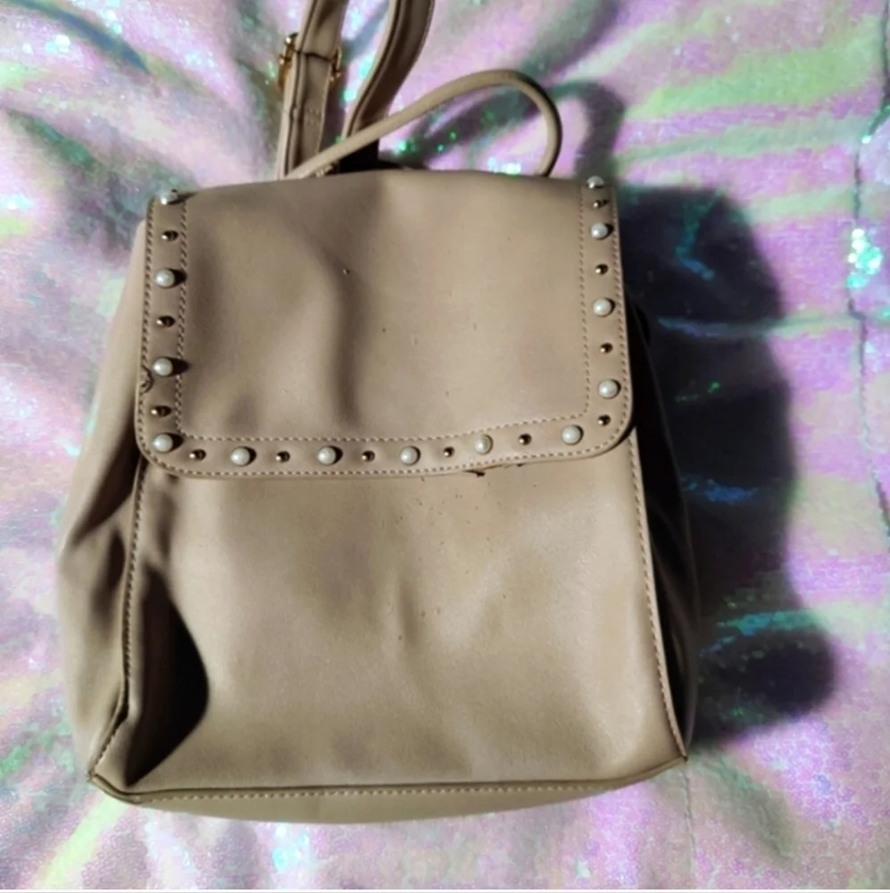 Backpack purse with embellishments - Picture 1 of 6